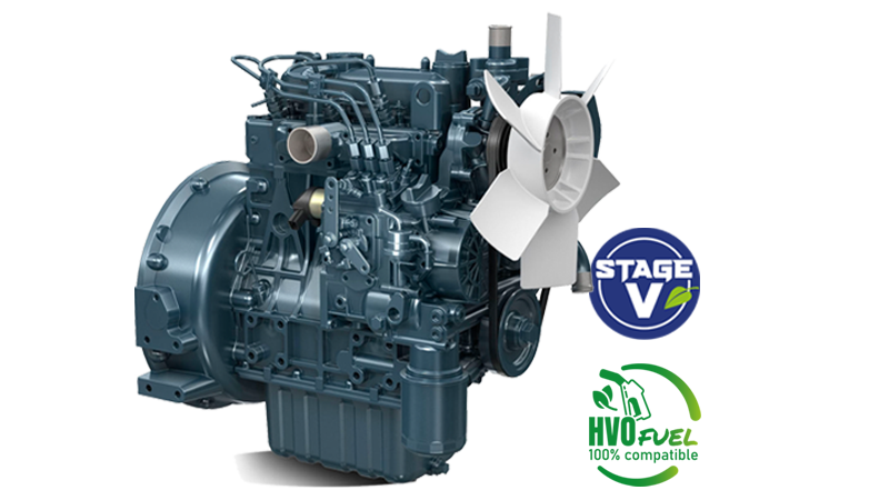 Motore D1105 Stage V-HVO