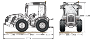 Dimensioni-Volcan K90 MT